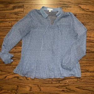 Chiffon babydoll blouse